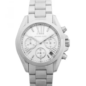 Image of Bradshaw Chronograph Quartz Silver Dial Ladies Watch