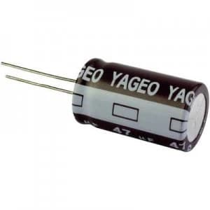 Image of Yageo SE450M0033B7F 1636 Electrolytic capacitor Radial lead 7.5mm 33 450 V 20 x H 16mm x 36mm