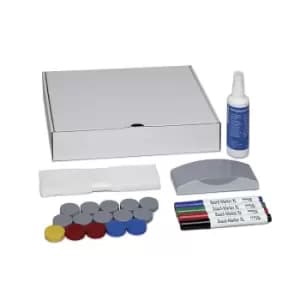 Image of MAUL Whiteboard accessory set, small cardboard box, pack of 2