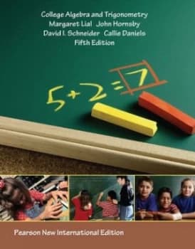 Image of College algebra and trigonometry by Margaret Lial