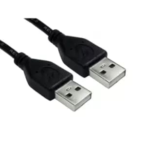 Image of Cables Direct 5m USB 2.0 Type A to Type A Cable