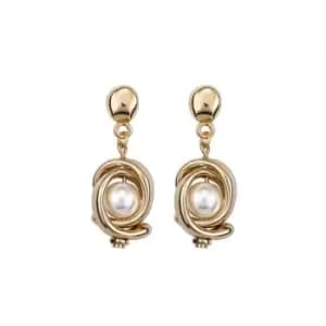 Image of Gold Planets Earrings