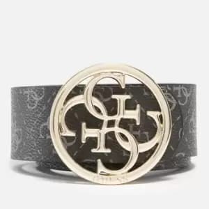 Image of Guess Womens Tyren Reversible Belt - Coal/Brown - S