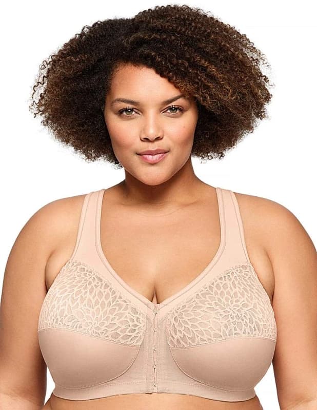 Image of Glamorise Glamorise 1206 Magic Lift Bra Cafe - Glamorise - Size: 44G Cafe Female 44G VK91824