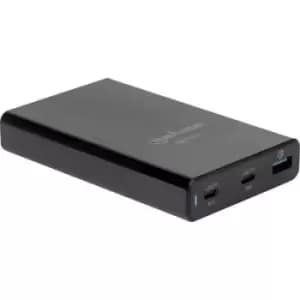 Image of Manhattan 102223 102223 USB charging station Mains socket Max. output current 3 A 3 x USB 3.2 1st Gen port A (USB 3.0), USB-C socket (Power Delivery)