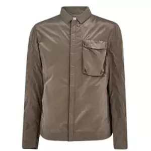 Image of Paul And Shark Chest Pocket Overshirt - Green