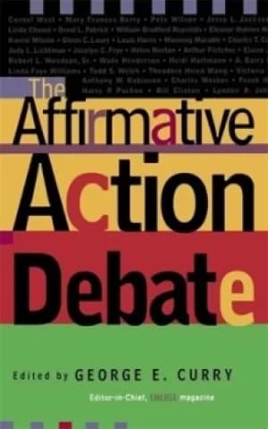 Image of The affirmative action debate by George E Curry