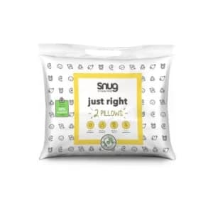 Image of Snug Pack of 2 Just Right Pillows