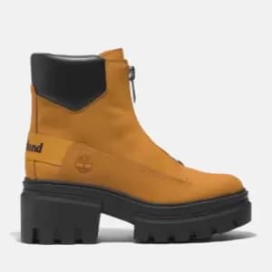 Image of Timberland Everleigh Front-zip Boot For Her In Yellow, Size 3.5