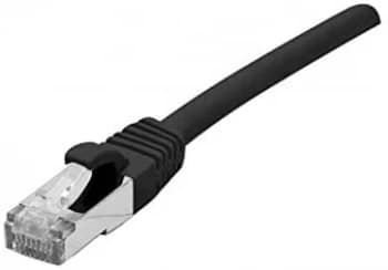 Image of Patch Cord RJ45 CAT.6 F/UTP LSZH Snagless Black - 1 M Full Copper