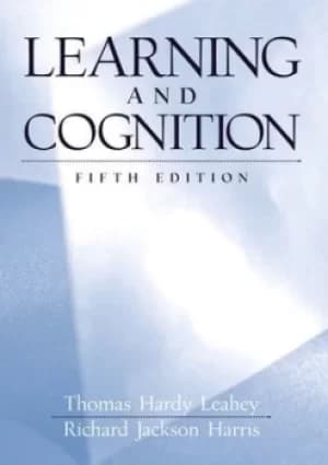 Image of Learning and cognition by Thomas H. Leahey