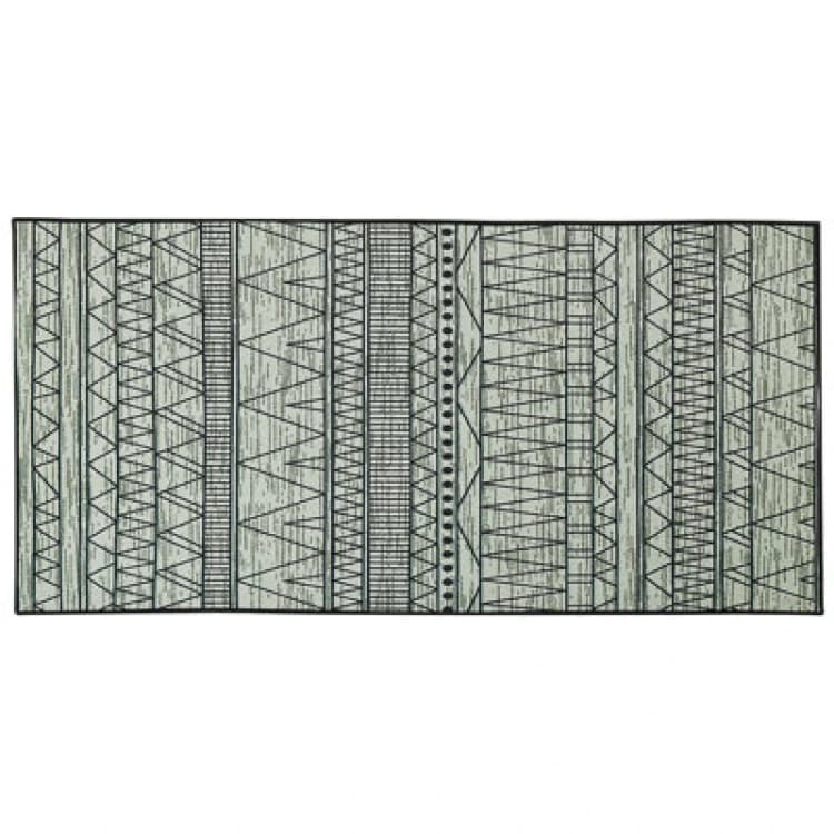 Image of Beliani Rug Keban Black 80 X 150 Cm