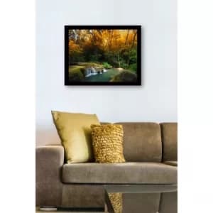 Image of SC0397 Multicolor Decorative Framed MDF Painting