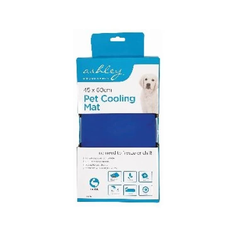 Image of Ashley Pet Cooling Mat - 45cm x 60cm - Blue Blue