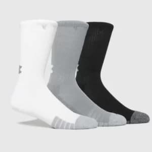 Image of Under Armour Multi Heatgear Crew Socks 3 Pack