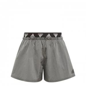 Image of adidas Wov Dance ShrtJG13 - Black/Grey