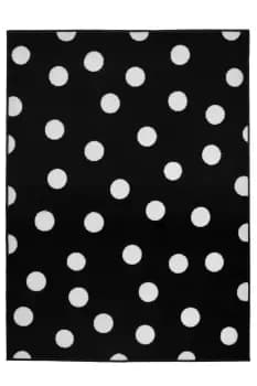 Image of Homemaker Adorn Spot Rug - 80x150cm - Black
