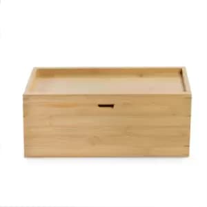 Image of Bamboo Storage Box with Lid M&W