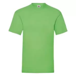 Image of Fruit Of The Loom Mens Valueweight Short Sleeve T-Shirt (M) (Lime)