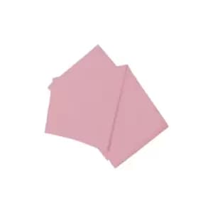 Image of Easy Care Minimum Iron Flat Sheet Single Blush