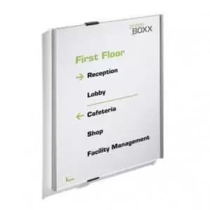 Image of Durable INFO SIGN 420x297mm A3 Portrait Silver