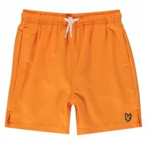 Image of Lyle and Scott Swim Shorts - Flame Orange