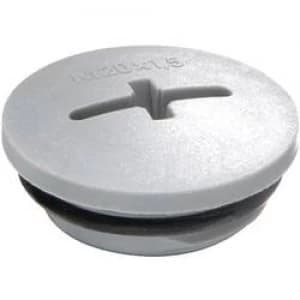 Image of Wiska 10064653 EVSG ORD M25 RAL 7001 Locking Screw With Fitted O Ring Metric