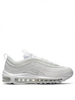 Image of Nike Air Max 97 - White/Platinum, White/Platinum, Size 3, Women