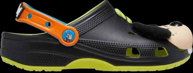 Image of Crocs Unisex Goofy Classic Clogs Multi W4/M3