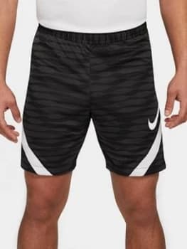 Image of Nike Mens Strike Dry Short, Black/White, Size S, Men