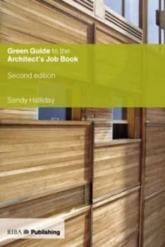Image of Green Guide to the Architects Job Book by Sandy Halliday Paperback