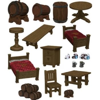 Image of D&D Icons of the Realms: The Yawning Portal Inn - Beds & Bottles