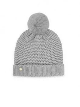 Image of Katie Loxton Chunky Knit Hat - Grey