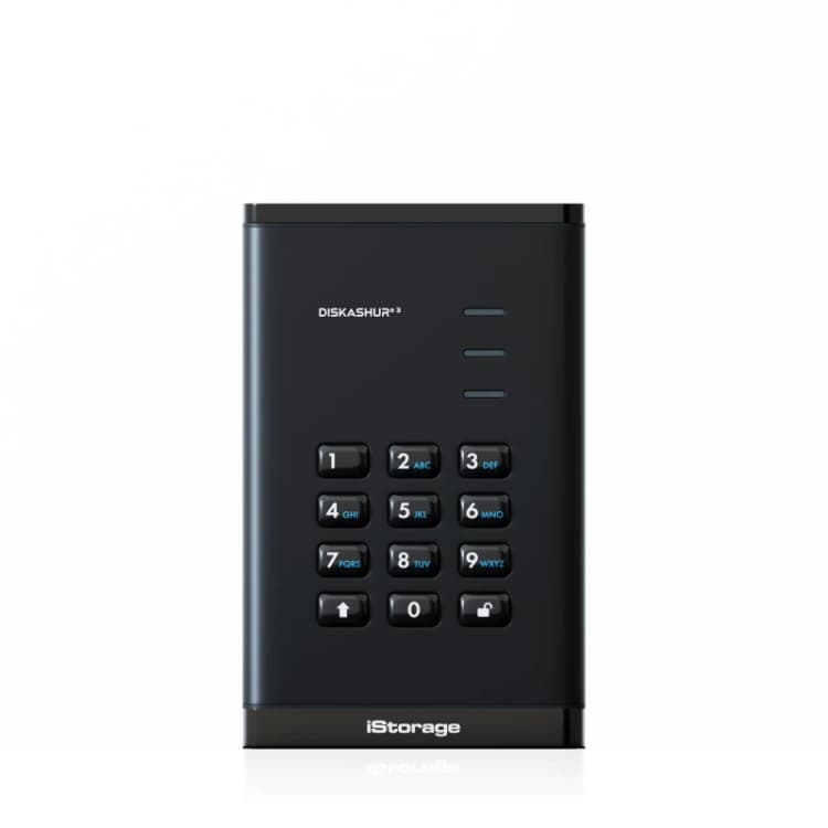 Image of iStorage diskAshur3 1TB Solid State Drive 256-bit Black