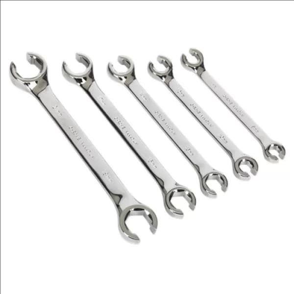 Image of Genuine SEALEY AK2651 Flare Nut Spanner Set 5pc Metric