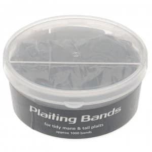 Image of Shires Plaiting Bands Tub - Black