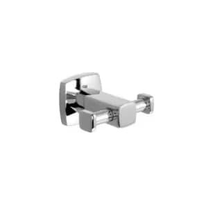 Image of Miller Denver Double Robe Hook, Chrome