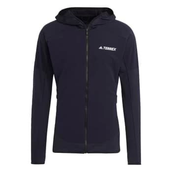 Image of adidas Terrex Skyclimb Fleece Jacket Mens - Legend Ink