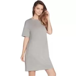 Image of Skechers Womens Skechluxe Mindful Crew Neck T Shirt Dress Large