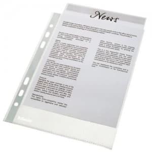 Image of Esselte Multi-punched Pocket A5 50 Micron Pack 100