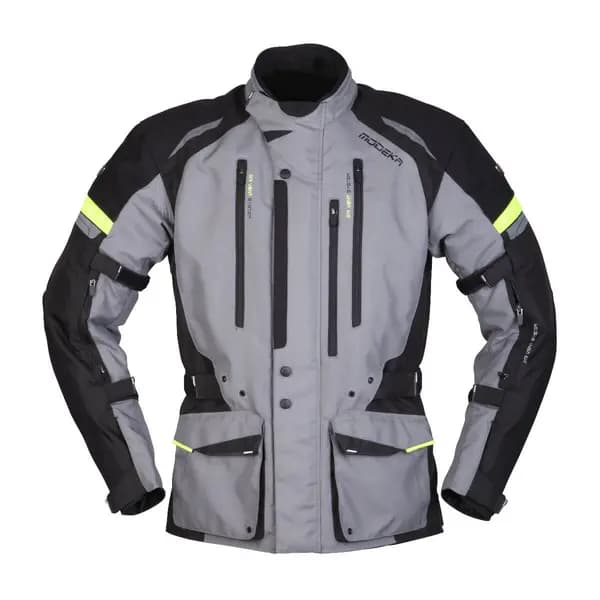 Image of Modeka Jacket Striker II Jacket Dark Gray Black Size 10XL