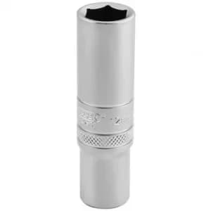 Image of Draper 3/8" Sq. Dr. 6 Point Metric Deep Socket (12mm)