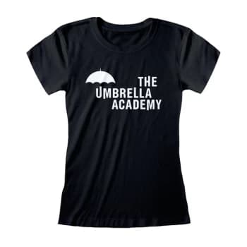 Image of Umbrella Academy - Logo Womens XX-Large T-Shirt - Black