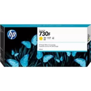 Image of HP 730F 300-ml Yellow DesignJet Ink Cartridge
