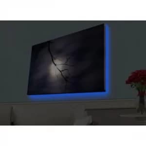 Image of 4570HDACT-019 Multicolor Decorative LED Lighted Canvas Painting