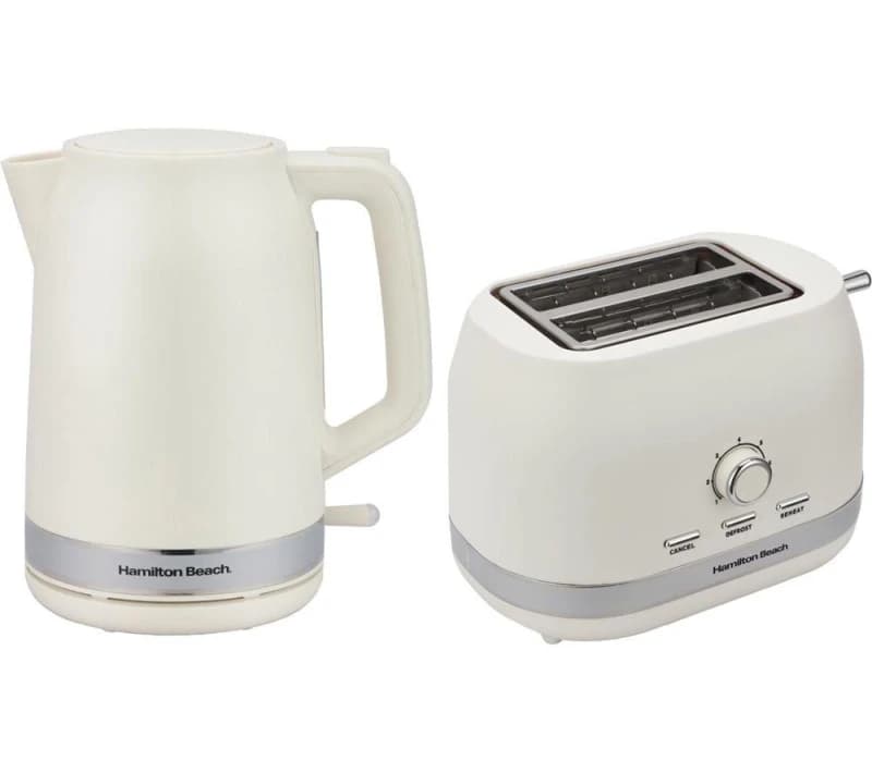 Image of Hamilton Beach Ella Cream Breakfast Bundle Cream unisex