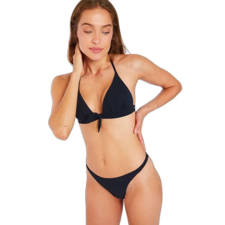 Image of banana moon womens swim bikini top by Banana moon Misko Noir Female 42