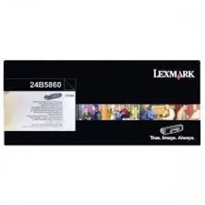 Image of Lexmark 24B5860 Black Laser Toner Ink Cartridge