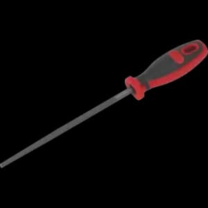 Image of Sealey Smooth Cut Round Engineers File 8" / 200mm Smooth (Fine) Pack of 1