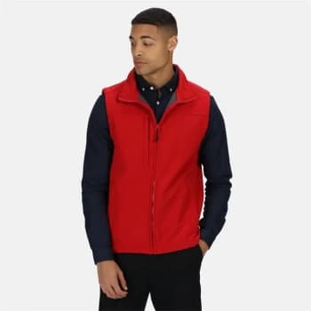 Image of Regatta Flux Softshell Bodywarmer - Classic Red